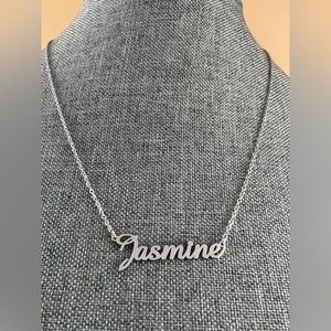 Jasmine Customized Name Necklace, Personalized Name Jewelry for Women, Cursive